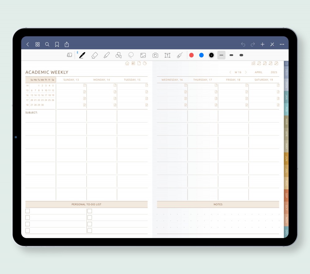 🗓️ Structure Your Teaching Week with Confidence Template for Digital Planner 🗓️ Structure Your Teaching Week with Confidence for Digital Planner