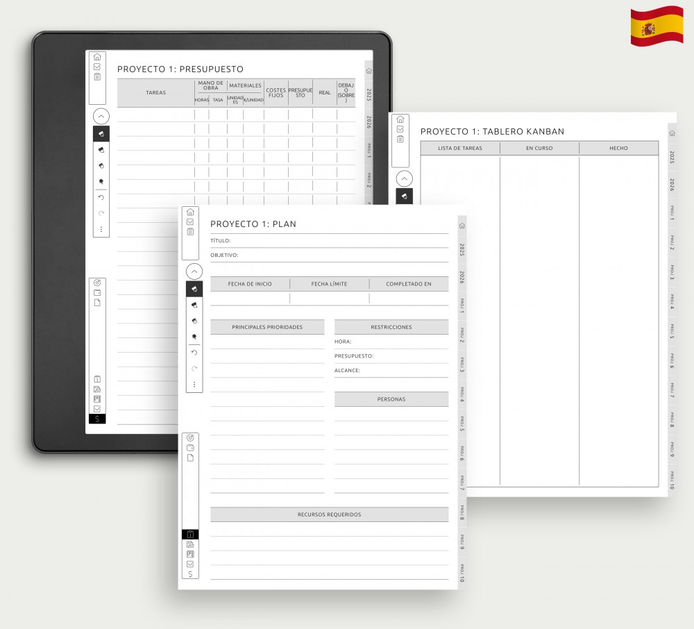 Agiliza la gestión de tus proyectos con nuestro planificador for Kindle Scribe Agiliza la gestión de tus proyectos con nuestro planificador for Kindle Scribe