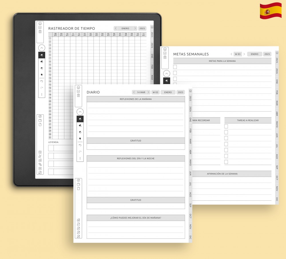 Crea tu planificador ideal: personalízalo según tu estilo de vida for Kindle Scribe Crea tu planificador ideal: personalízalo según tu estilo de vida for Kindle Scribe