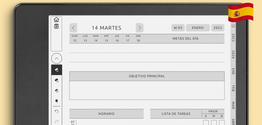 Planificador TDAH Kindle Scribe