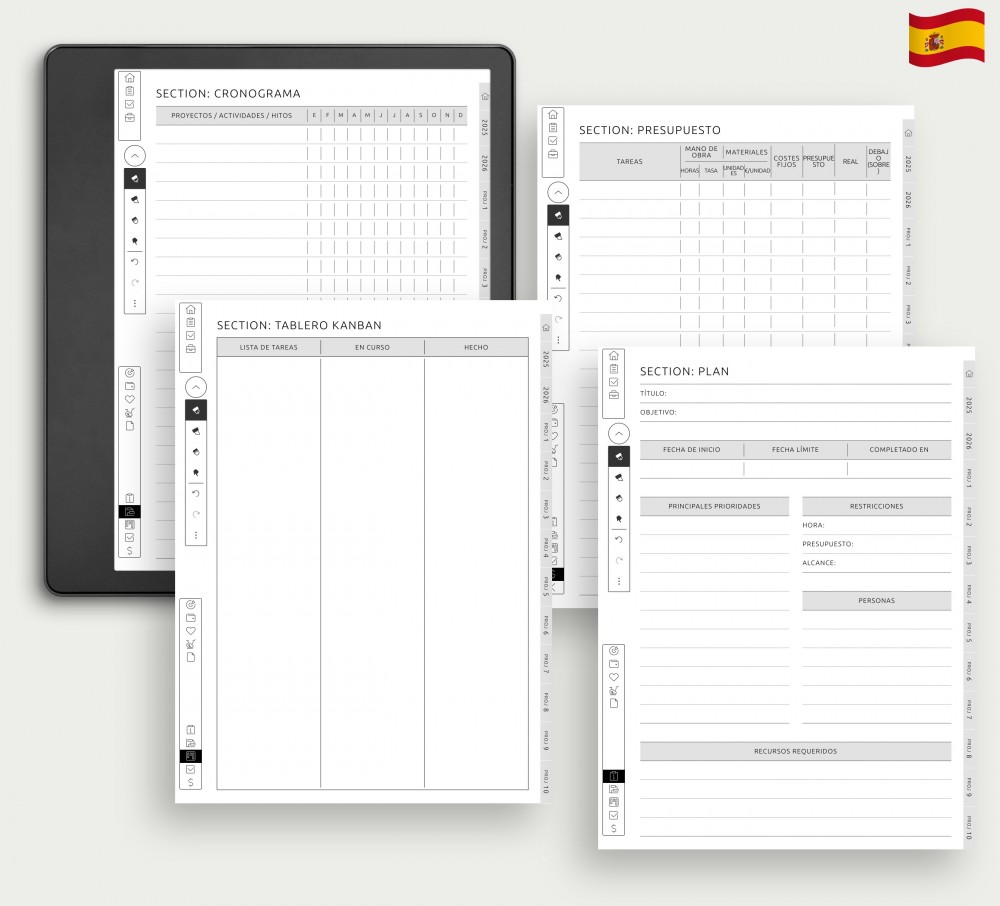 Domina tus proyectos: eficiencia total con páginas personalizadas for Kindle Scribe Domina tus proyectos: eficiencia total con páginas personalizadas for Kindle Scribe