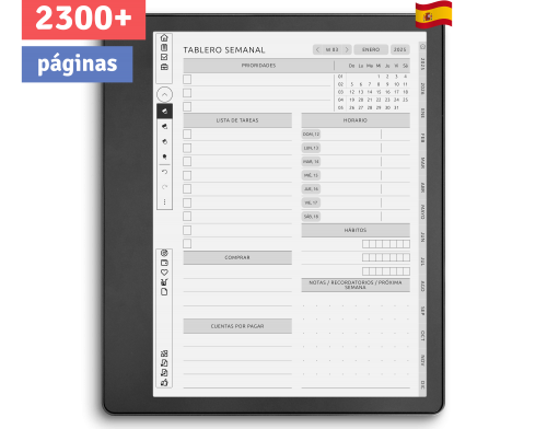 Planificador Ultimate Kindle Scribe